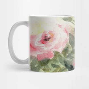 Washy Pink Roses A Mug